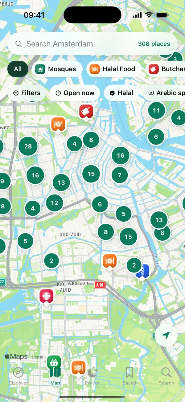 4,000+ places on one map